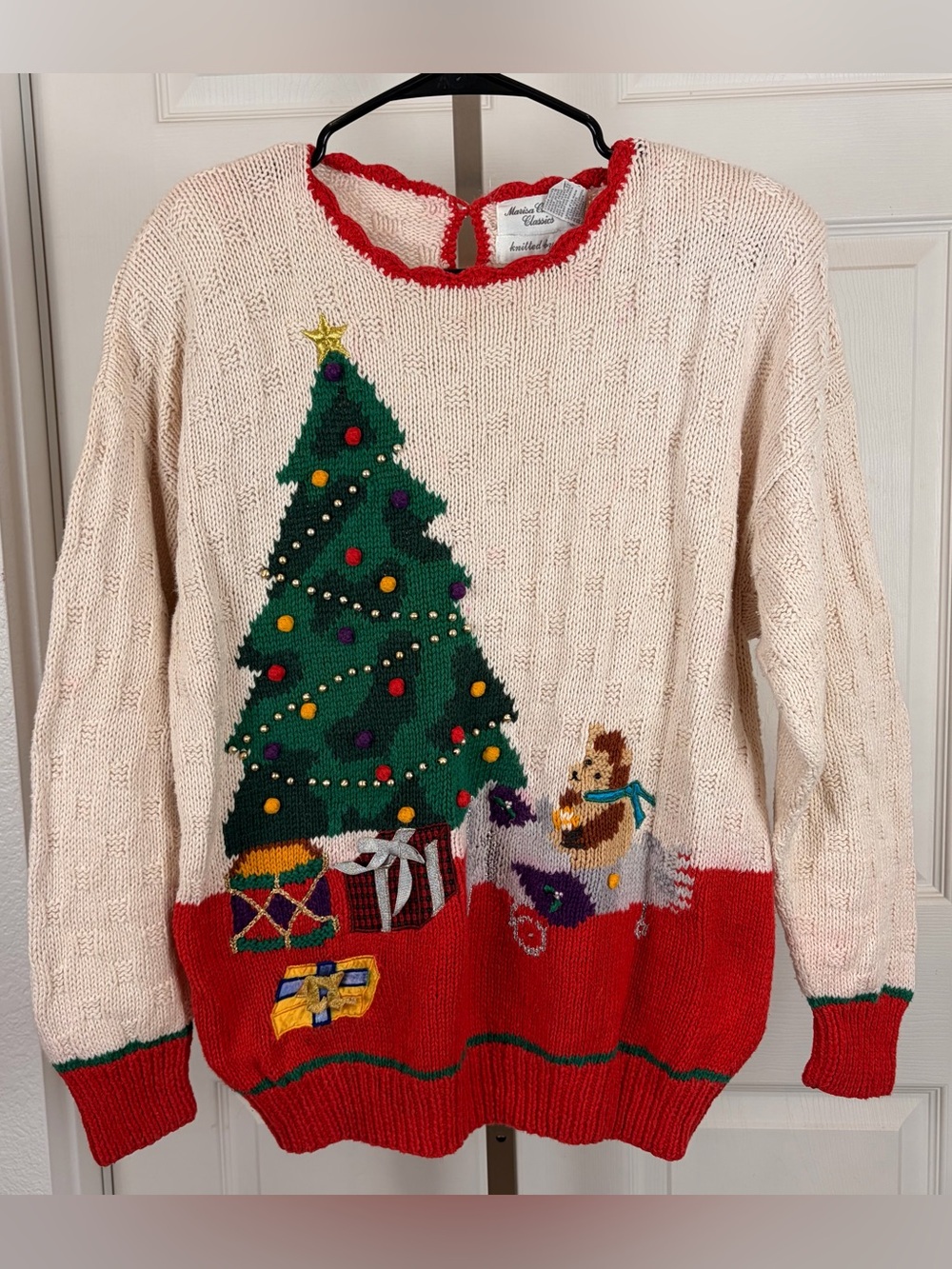 Vintage Marisa Christina Christmas Sweater